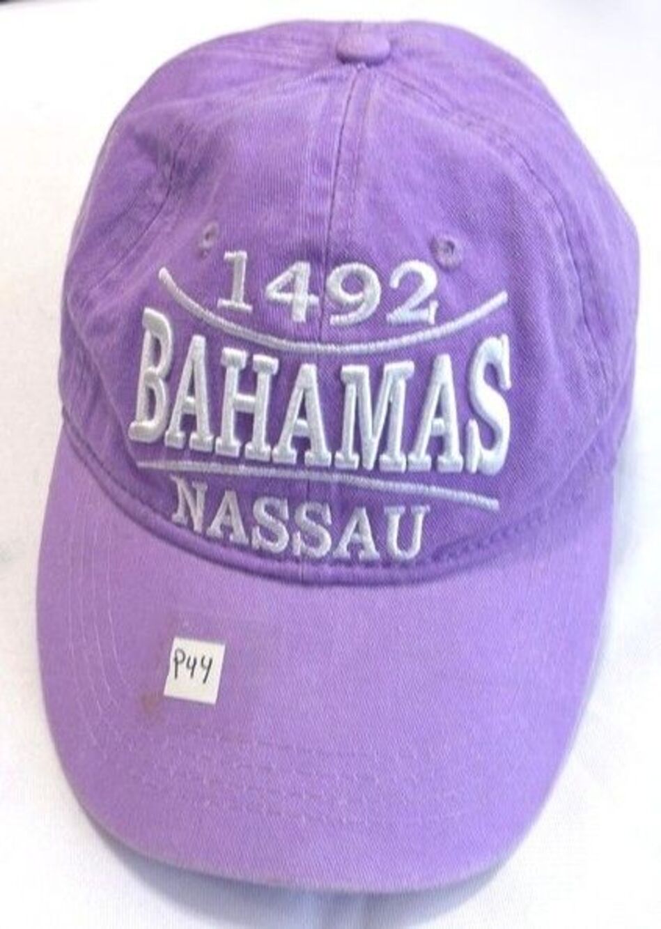 1492 Bahamas Nausau Womens Hat Light Purple Adjustable Beach Vacation